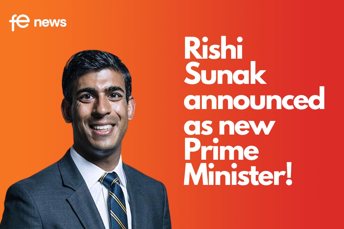Rishi Sunak announced as new Prime Minister! FE News