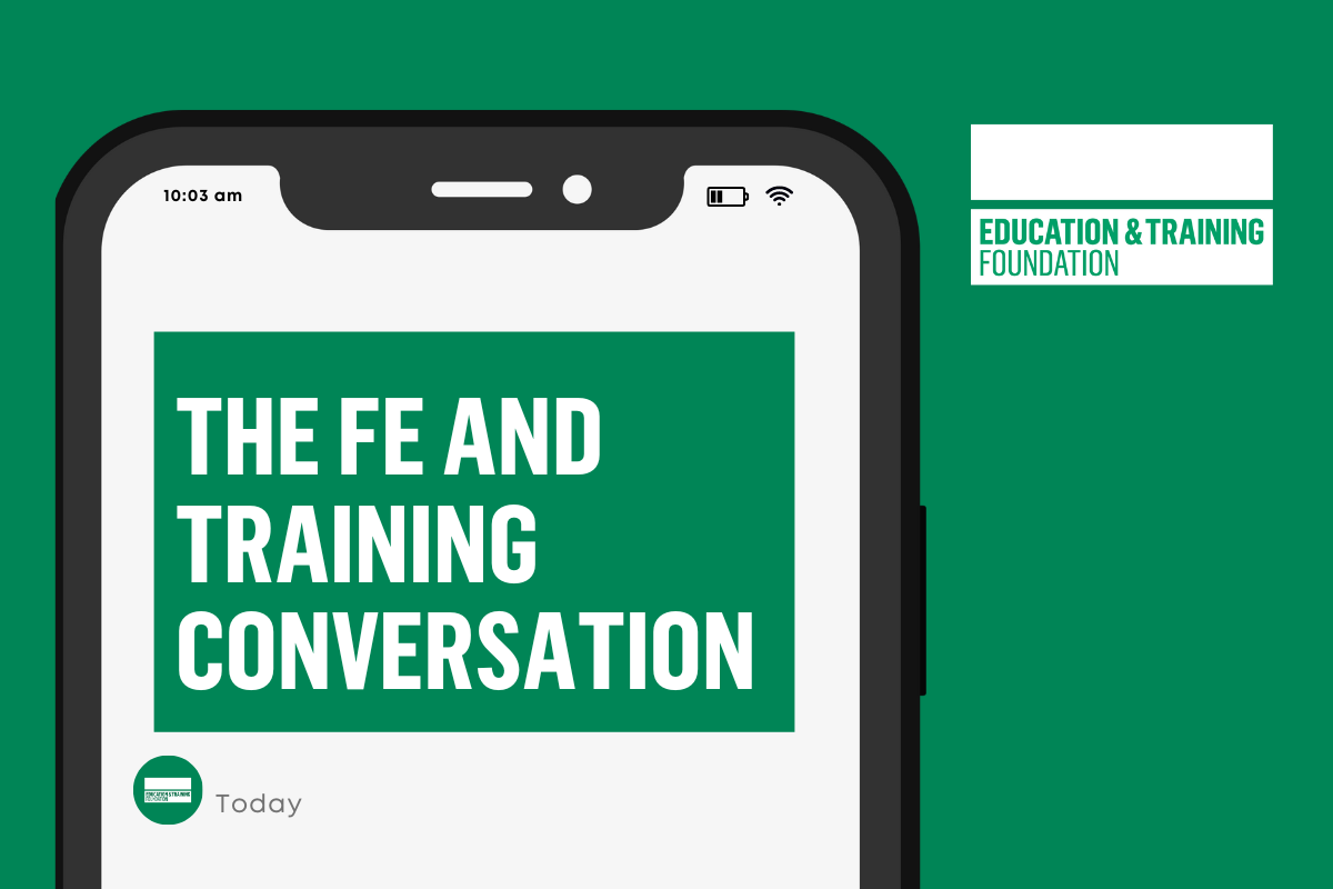 The FE and Training Conversation