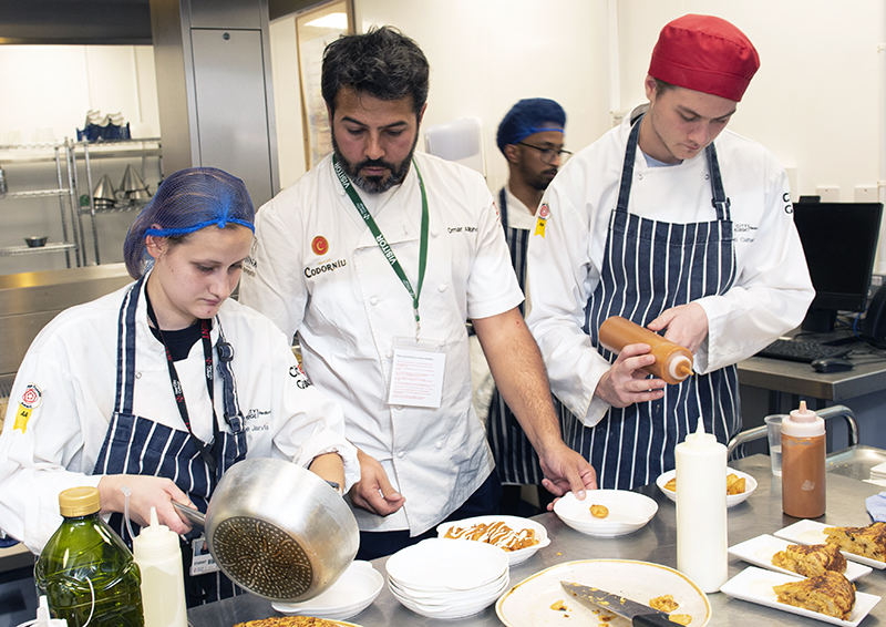 Young chefs with a passion for cooking have the chance to improve their skills and aim to become the next Jamie Oliver or Monica Galetti at the Junior Chef Academy at Rouge Restaurant, Redbridge