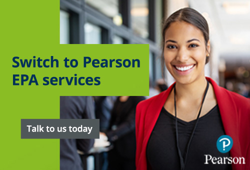 Switch to Pearson EPA services
