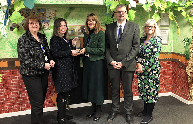 There were celebrations all round at New City College this week as library assistant Vanessa Munro was named as the winner of the prestigious CoLRiC (Council for Learning Resources in Colleges) Jeff Cooper Inspirational Information Professional of the Year Award.