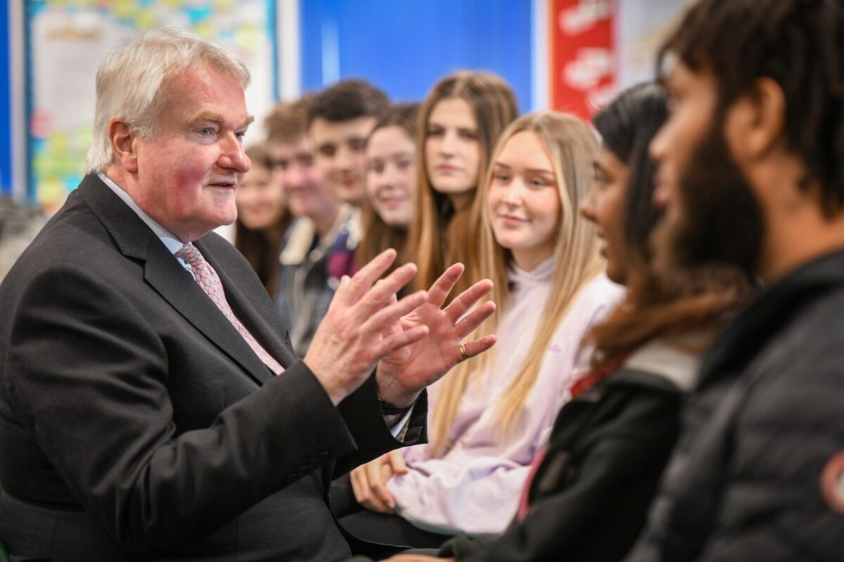 Lord Chief Justice offers local learners a chance to hear from judges
