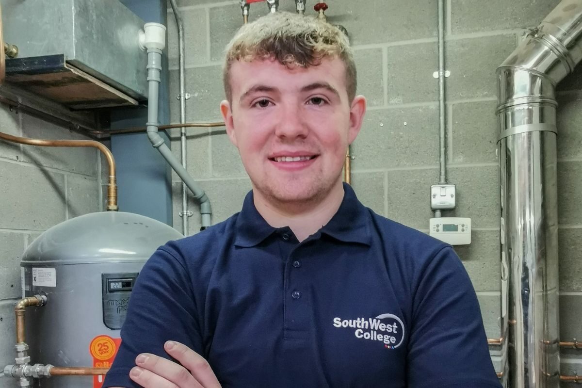 Plumbing Apprenticeship sets Andrew on the pathway to success