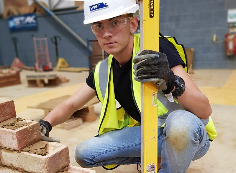 Two New City College apprentices have won through to the final four of the ABC Brickwork Outstanding Apprentice of the Year competition.