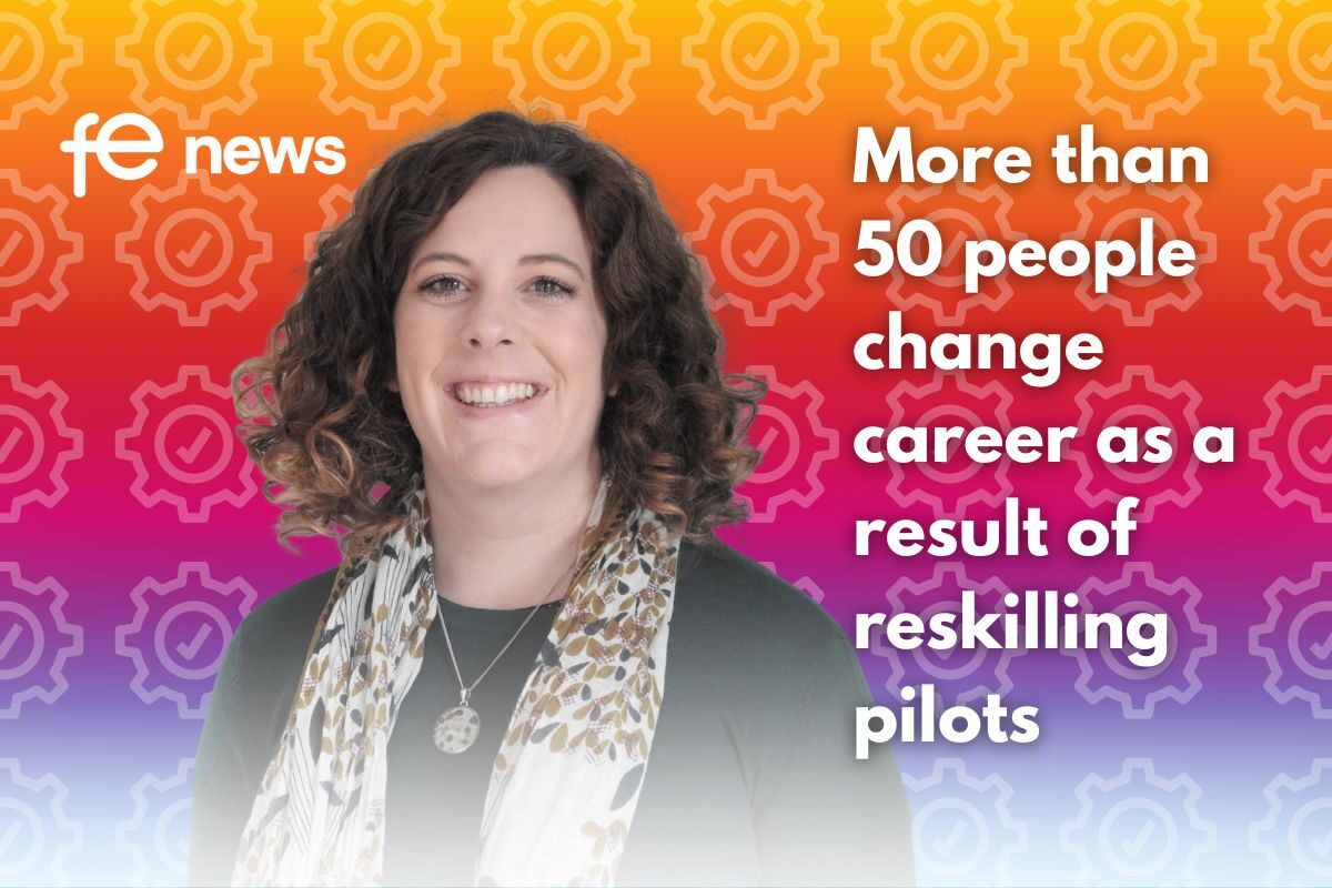 More than 50 people change career as a result of reskilling pilots