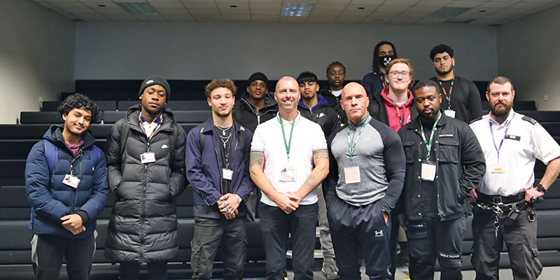Four inspirational speakers gave New City College students some brutally honest and hard-hitting talks during a Men’s Mental Health Awareness Day – encouraging boys to open up about how they are feeling.