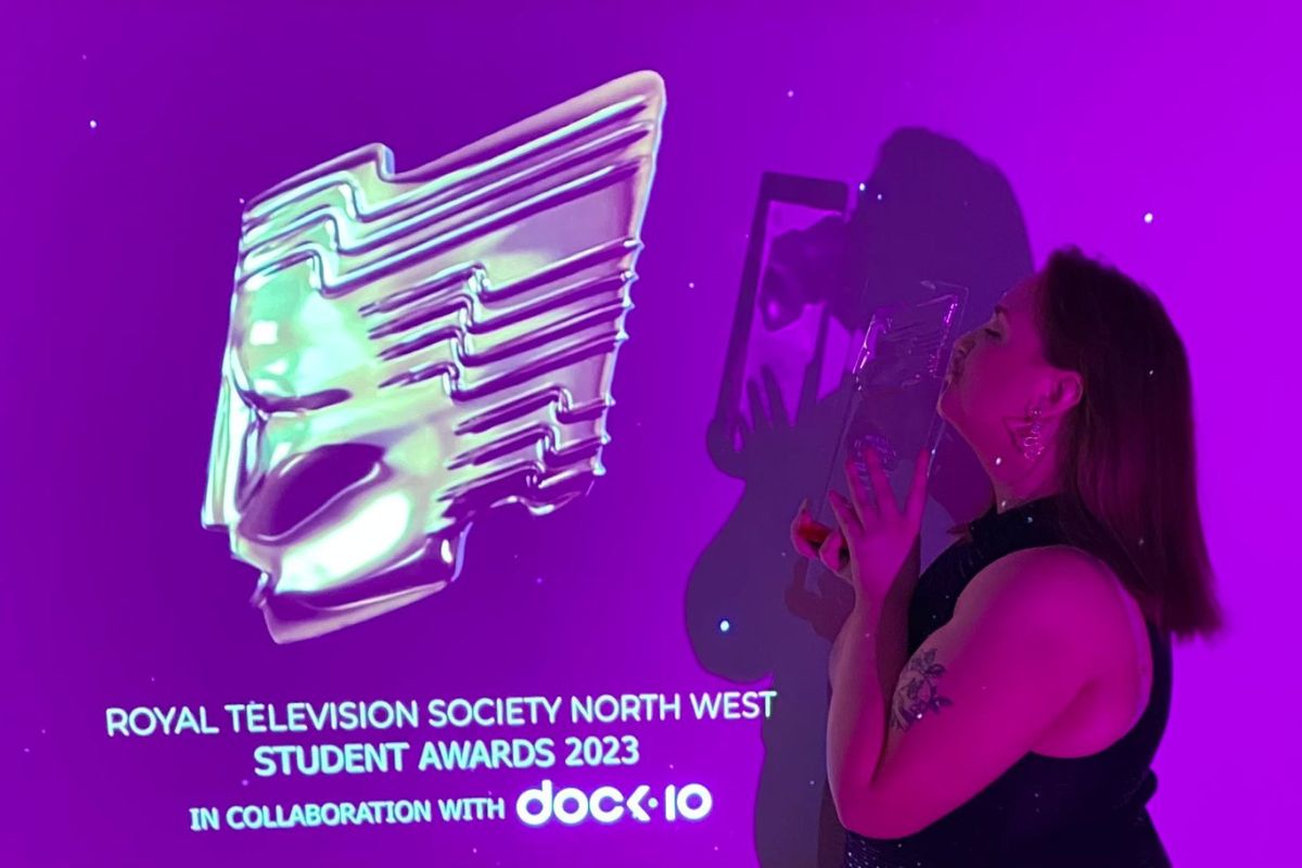 University of Salford sweeps the board at RTS North West Student Awards