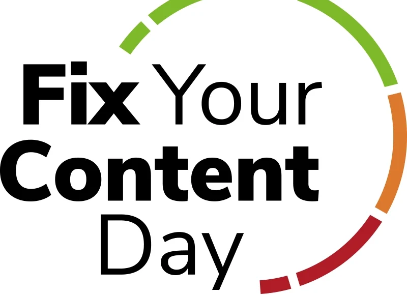 Anthology’s Annual Global Fix Your Content Day logo