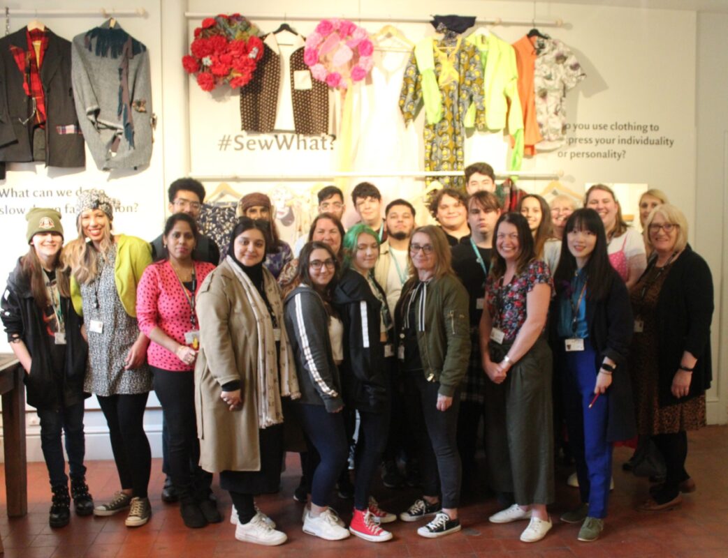 Reading SEND students create rural fashion for a museum project