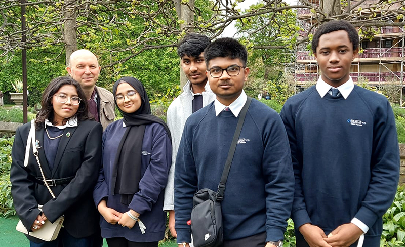 A once-in-a-lifetime chance to attend King Charles III’s Coronation became a reality for five New City College students, along with their tutor, who were VIP guests at the spectacular procession and ceremony.