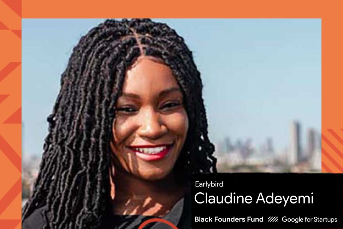 Earlybird Founder Claudine Adeyemi Selected for Prestigious Google for Startups Black Founders Fund 