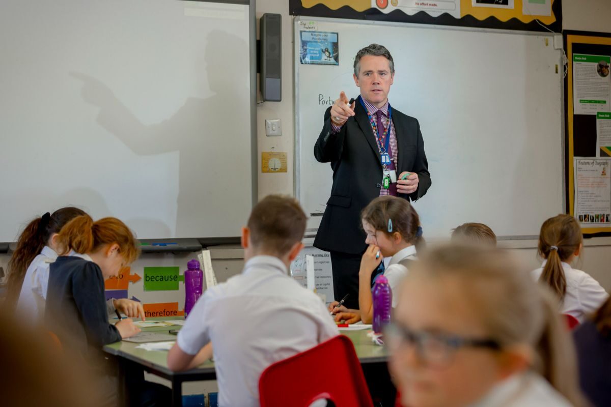 John Howe, Headteacher of Seaburn Dene Primary School Picture: David Wood