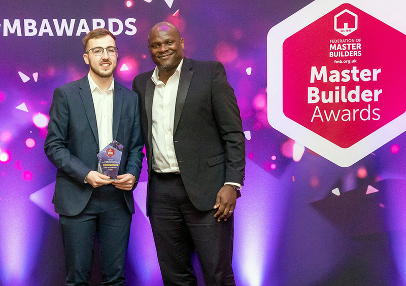 New City College Painting and Decorating student Joseph Powell has been named as the London Apprentice of the Year in the 2023 Federation of Master Builders Awards.