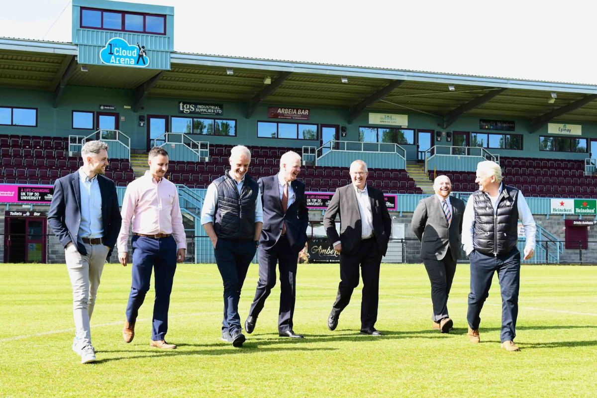 #WeAreInternational: University Vice-Chancellor “impressed by vision” of new football academy
