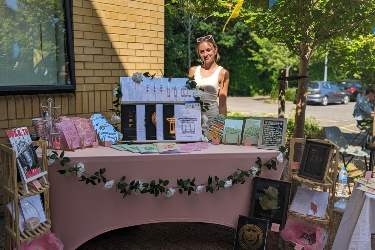 creative-enterprise-students-showcase-exceptional creations at pop-up market