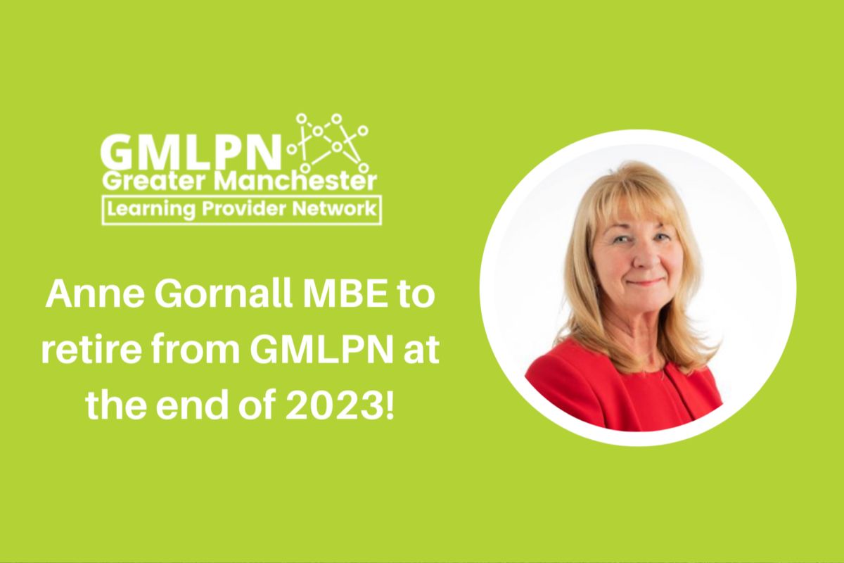 The Board of GMLPN would like to inform all strategic partners, stakeholders, and members of Anne Gornall’s retirement at the end of 2023