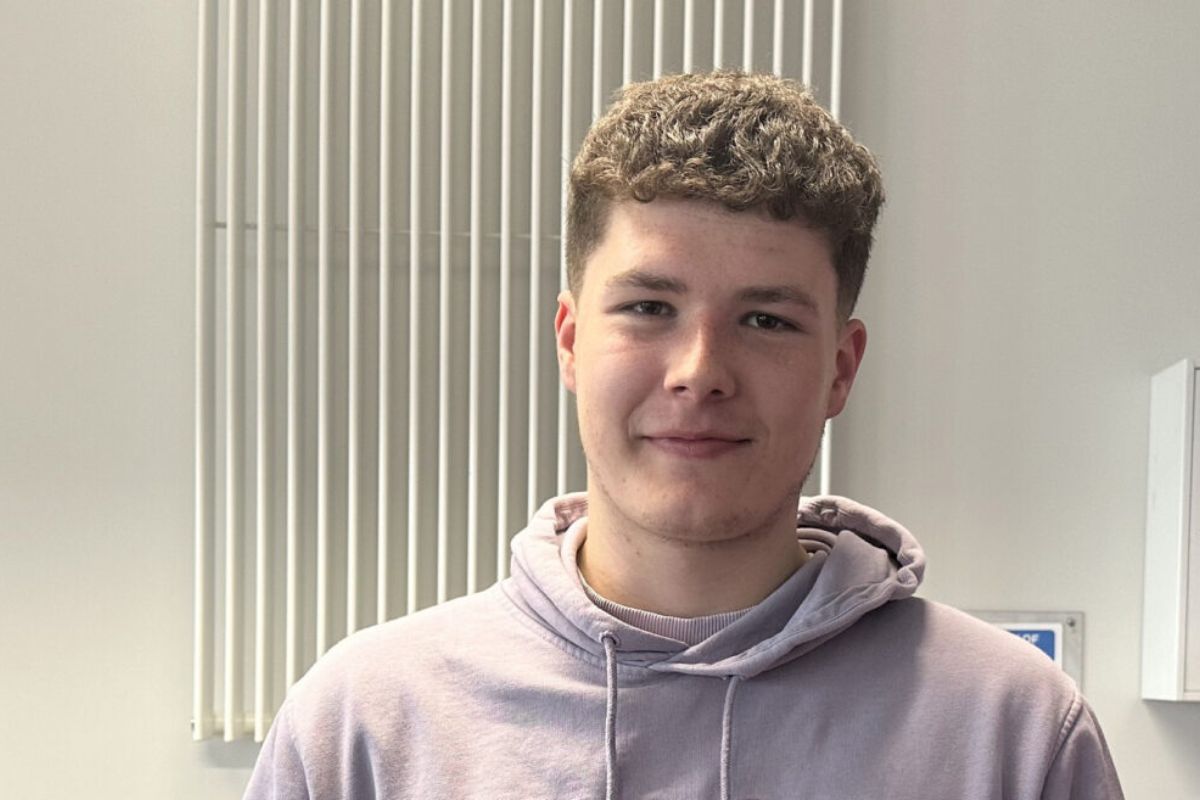 Jamie Rusk (19), a Level 3 Fire and Security Systems Apprenticeship NI at South Eastern Regional College employed by Digital Fire and Security in Lisburn.