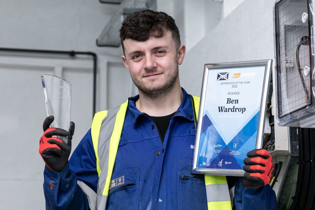 Scotland’s brightest young sparks are rewarded for their talent as John and Ben are crowned SJIB Apprentices of the Year