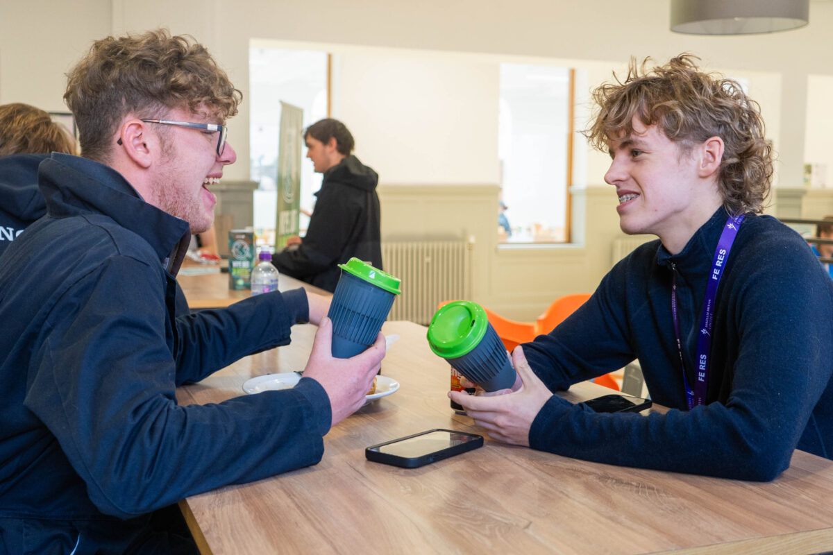 Askham Bryan College students are being encouraged to support a new reusable cup scheme.