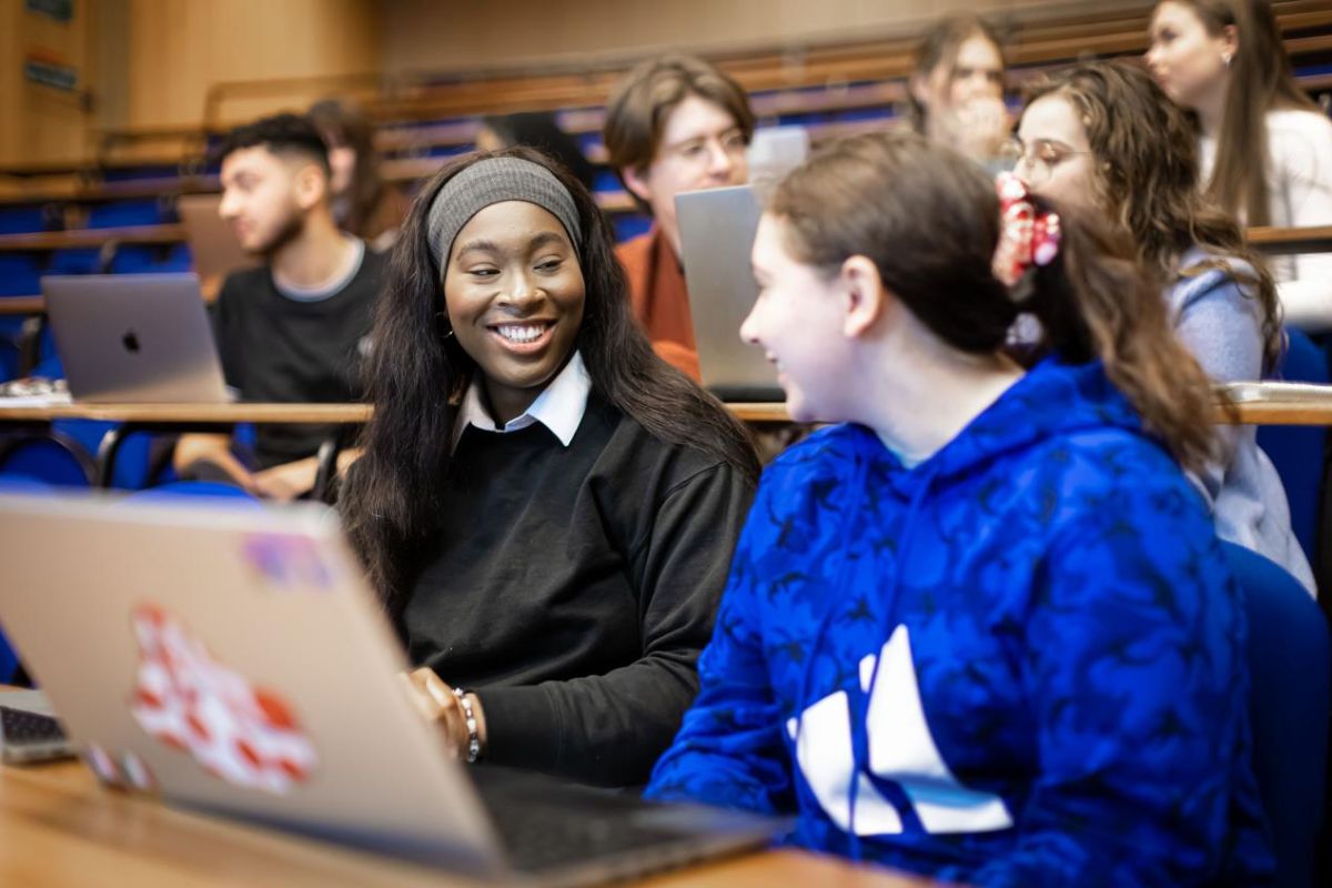 students at Coventry university