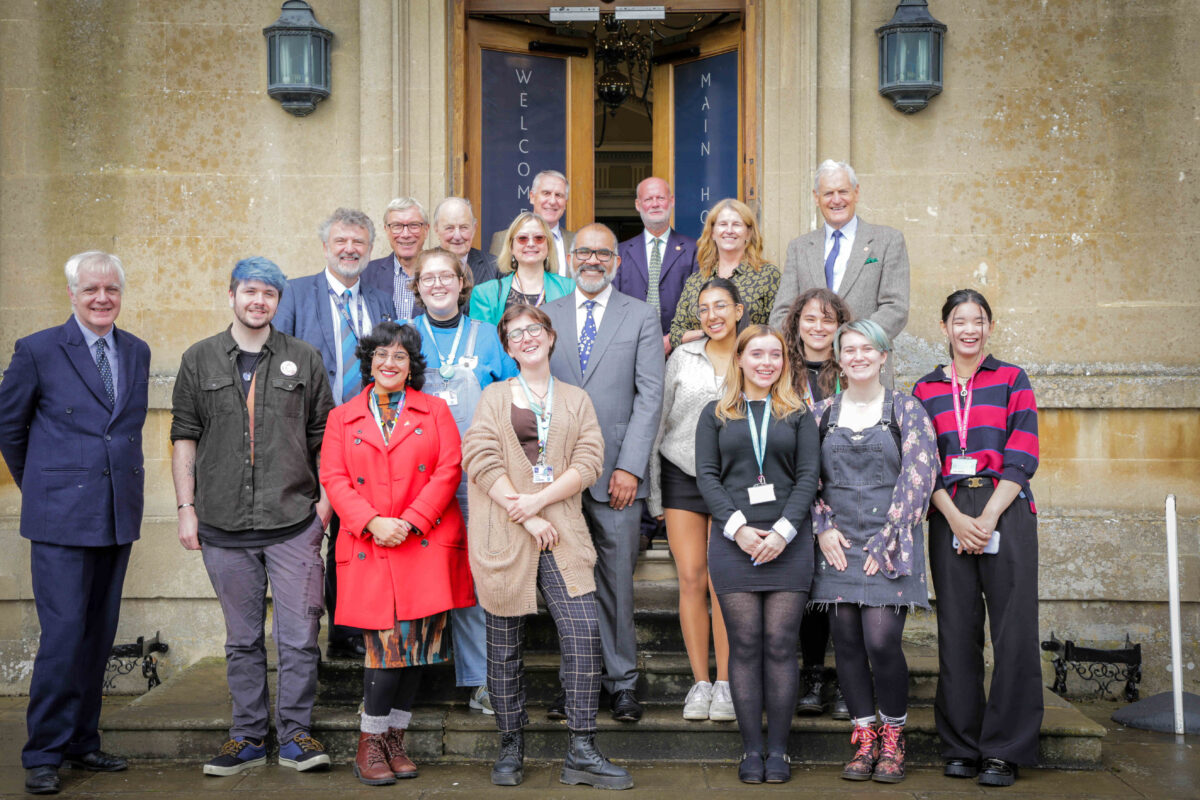 His Majesty’s Lord-Lieutenant of Somerset visits Bath Spa University