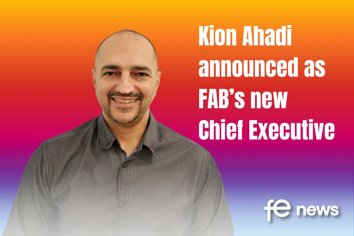 Kion Ahadi announced as FAB’s new Chief Executive