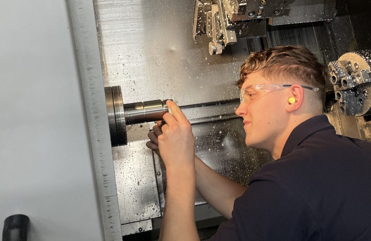 Osian Roberts will compete in CNC Turning at the WorldSkills UK finals