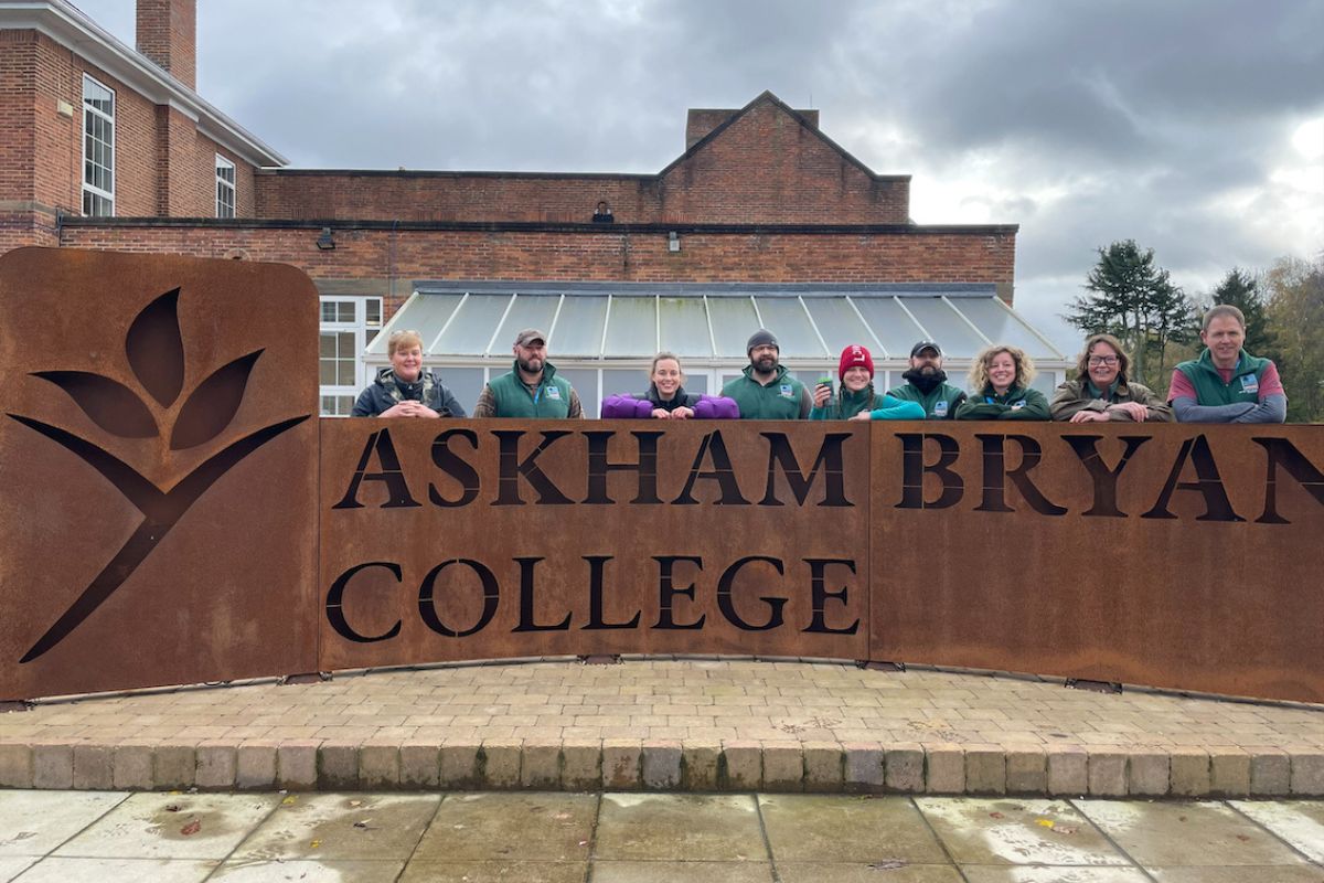 Serving military personnel and veterans take part in the first HighGround ‘Rural Week’ at Askham Bryan College