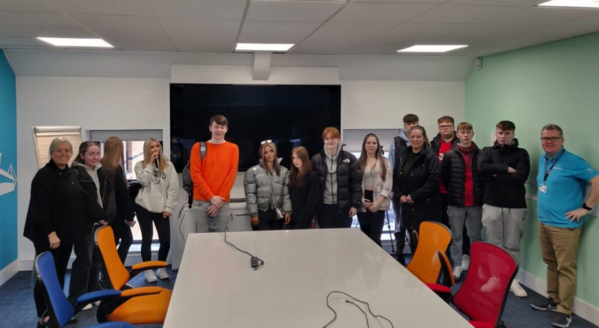 Students Talk Business on Cornmarket Insurance Services Trip