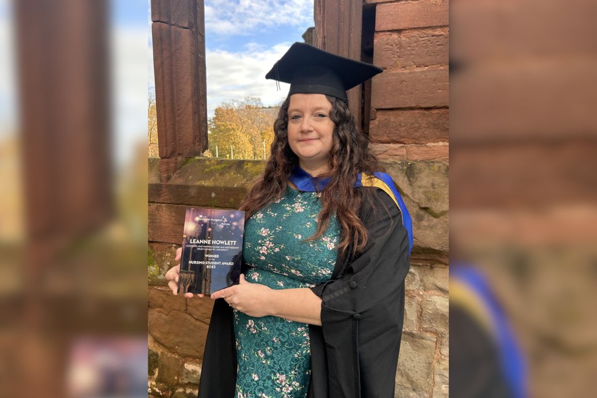 Coventry University student wins prestigious award at the RCN Nursing Awards 2023