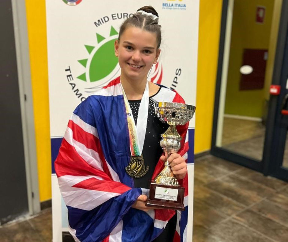 A LEVEL PE STUDENT REACHES NEW HEIGHTS AS SHE TRIUMPHS AT EUROPEAN CHAMPIONSHIPS