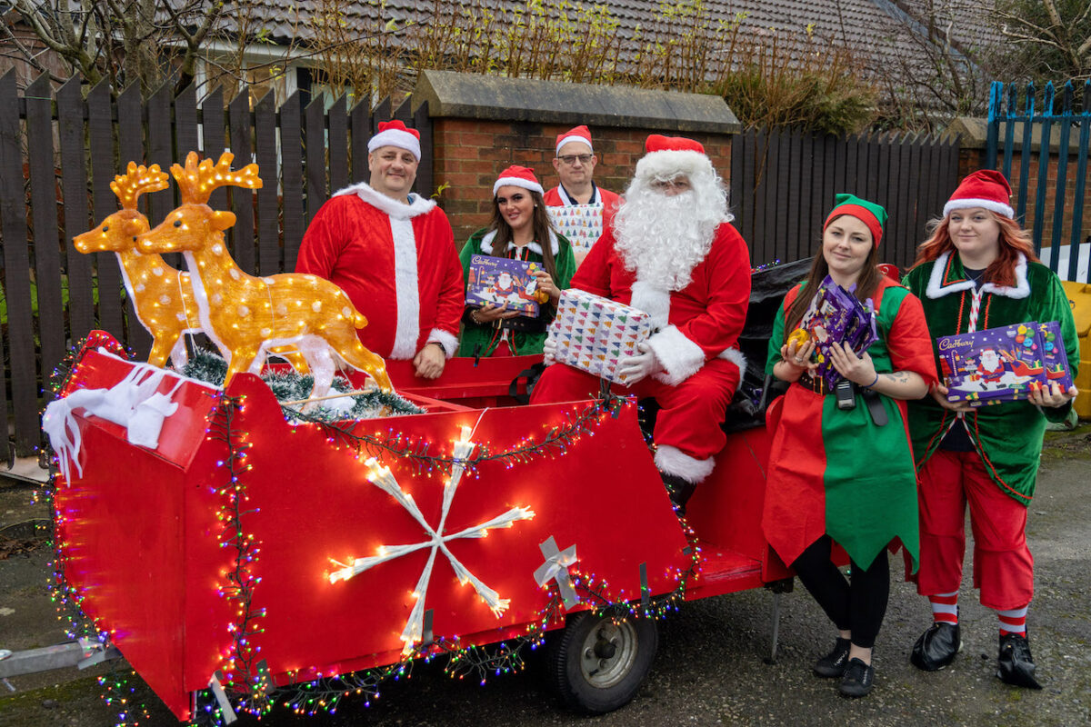 Festive Donation Brings Christmas Spirit to Bradford Communities