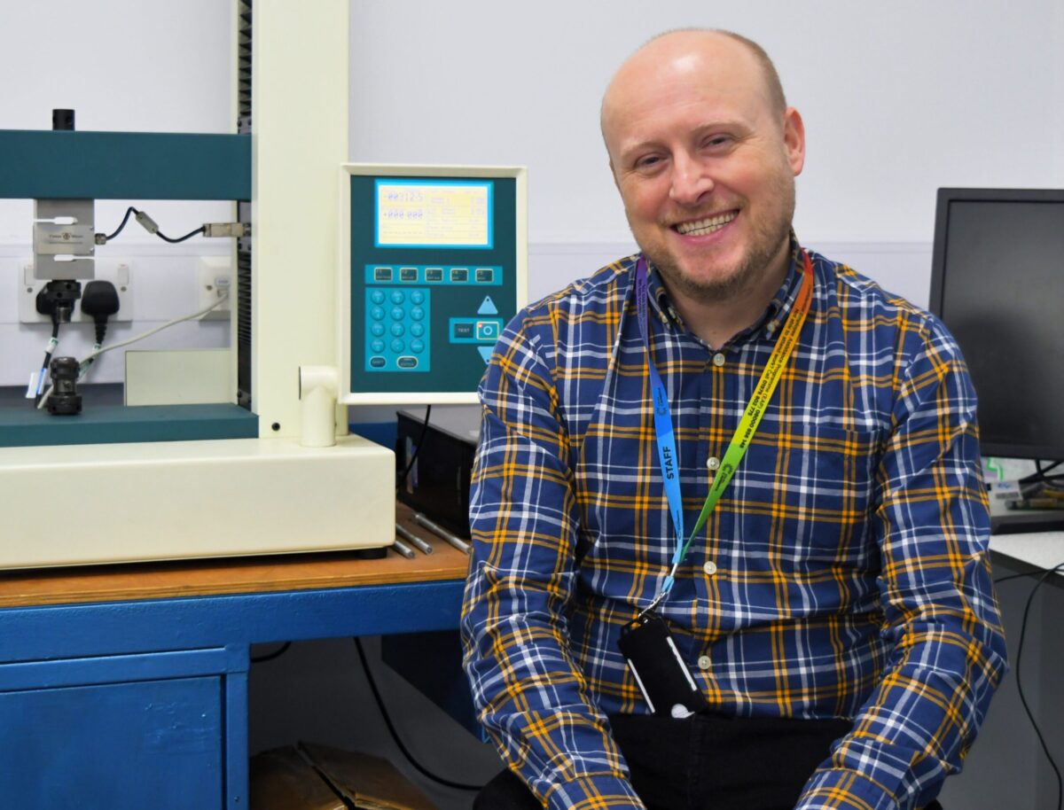 Former sheet metal worker forges new career and achieves prestigious engineering status