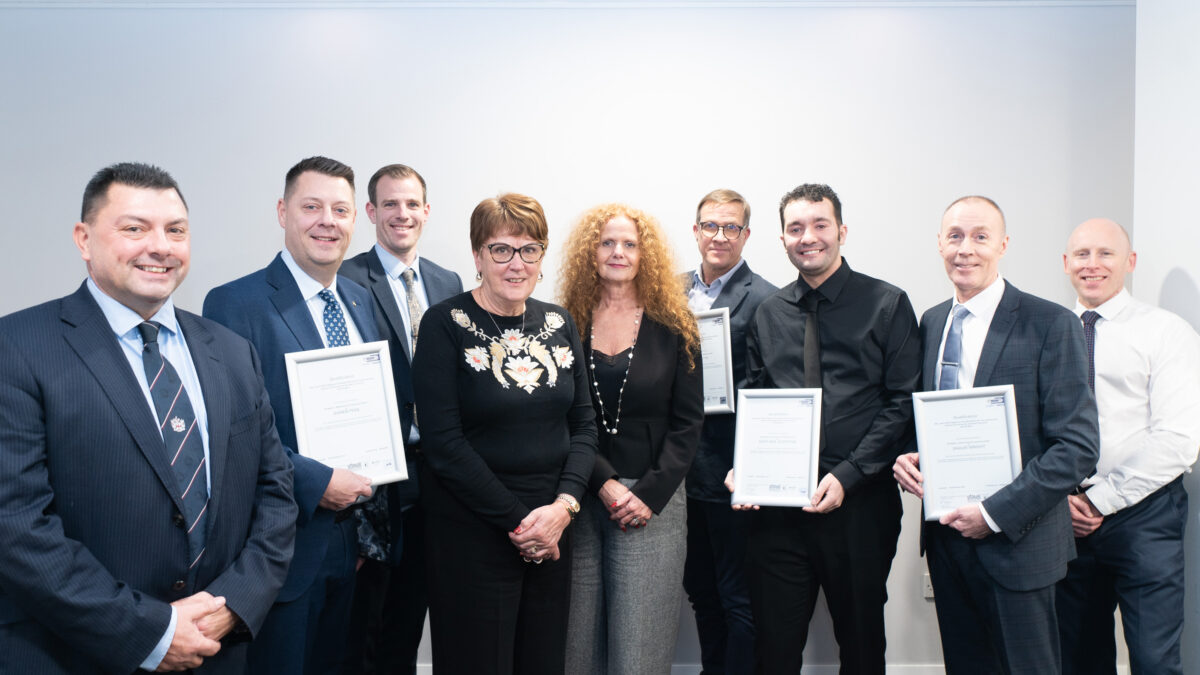 Dame Judith Hackitt presents first EAL Level 3 NVQ Diplomas in Providing Electronic Fire & Security Systems