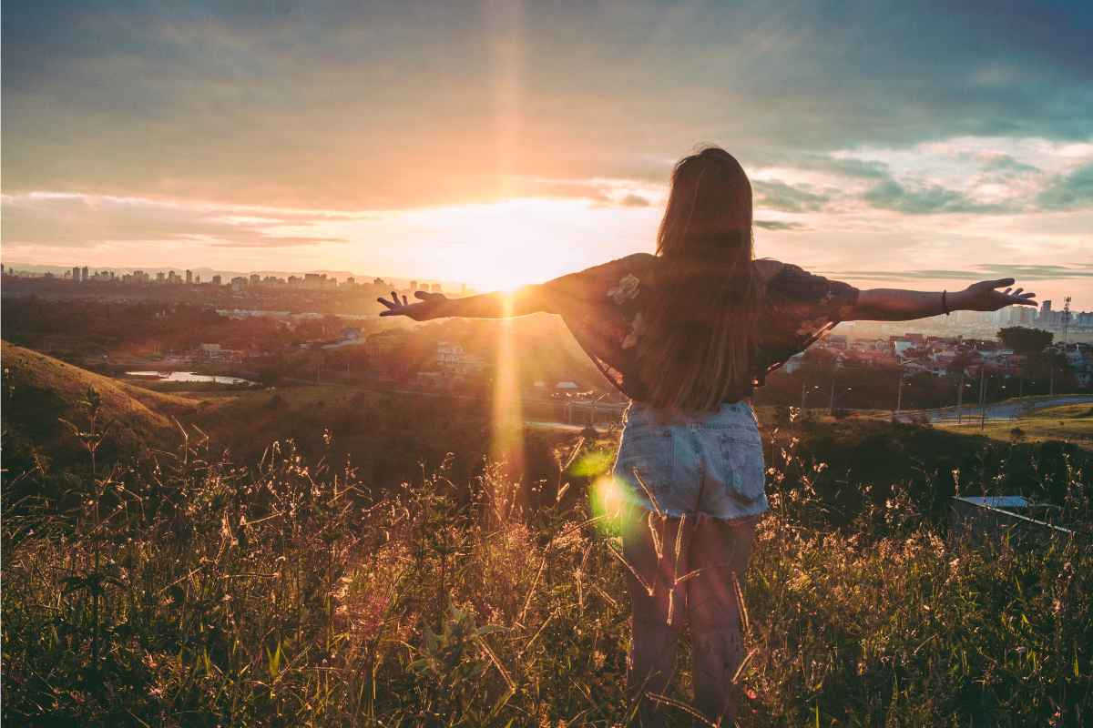 well-being stock image