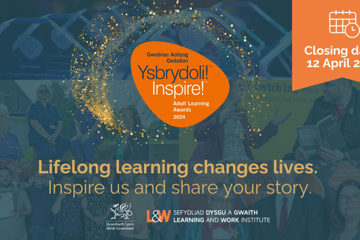 Calling on nominations for the Inspire! Adult Learning Awards  