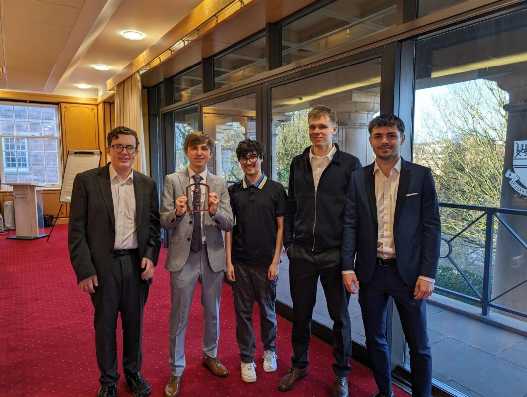 University of Chester Students head for regional competition with first-place footballing enterprise