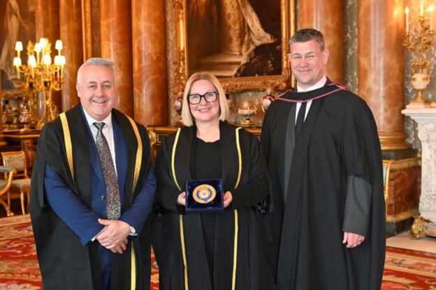 Plymouth Delegation Visit Buckingham Palace to Receive Prestigious Award
