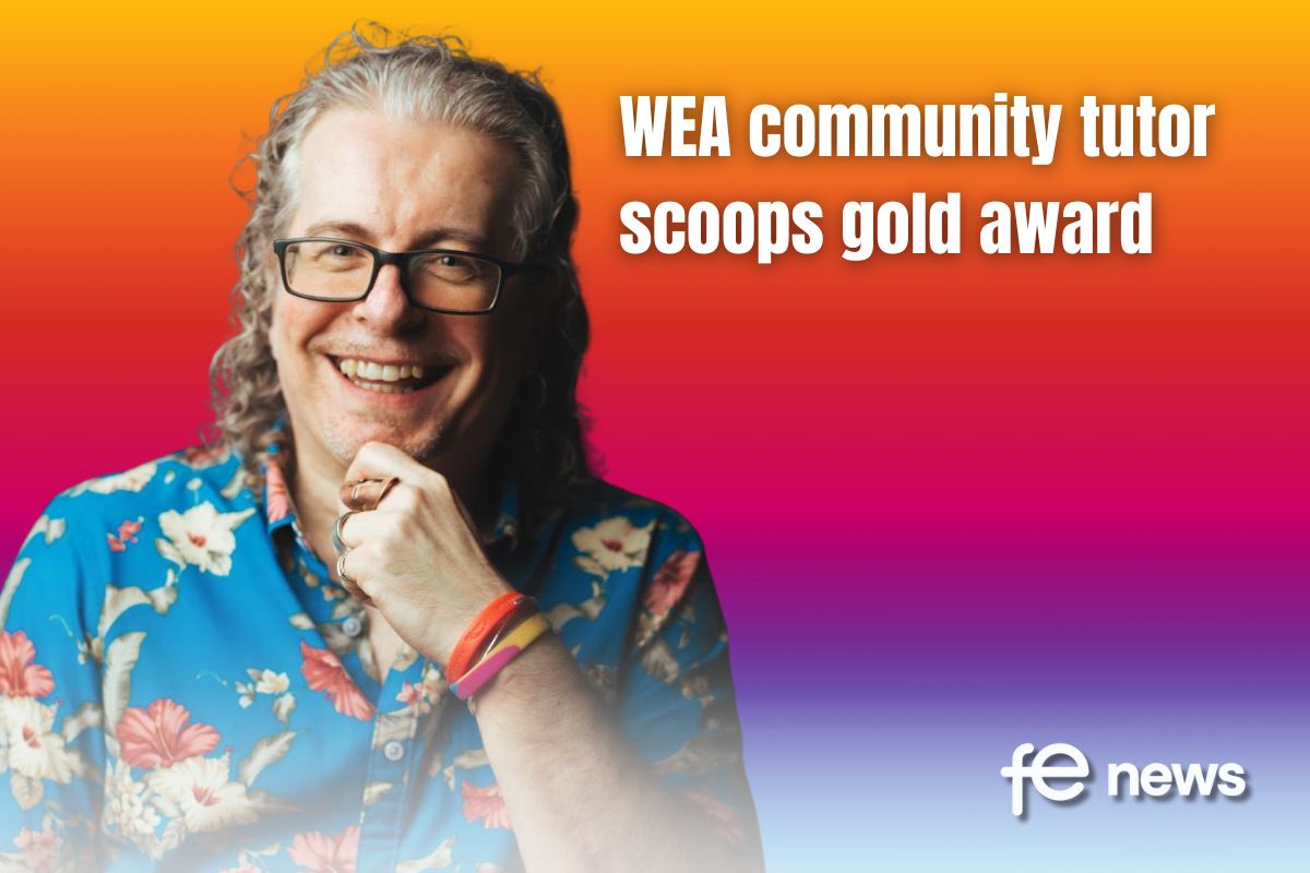 WEA community tutor scoops gold award