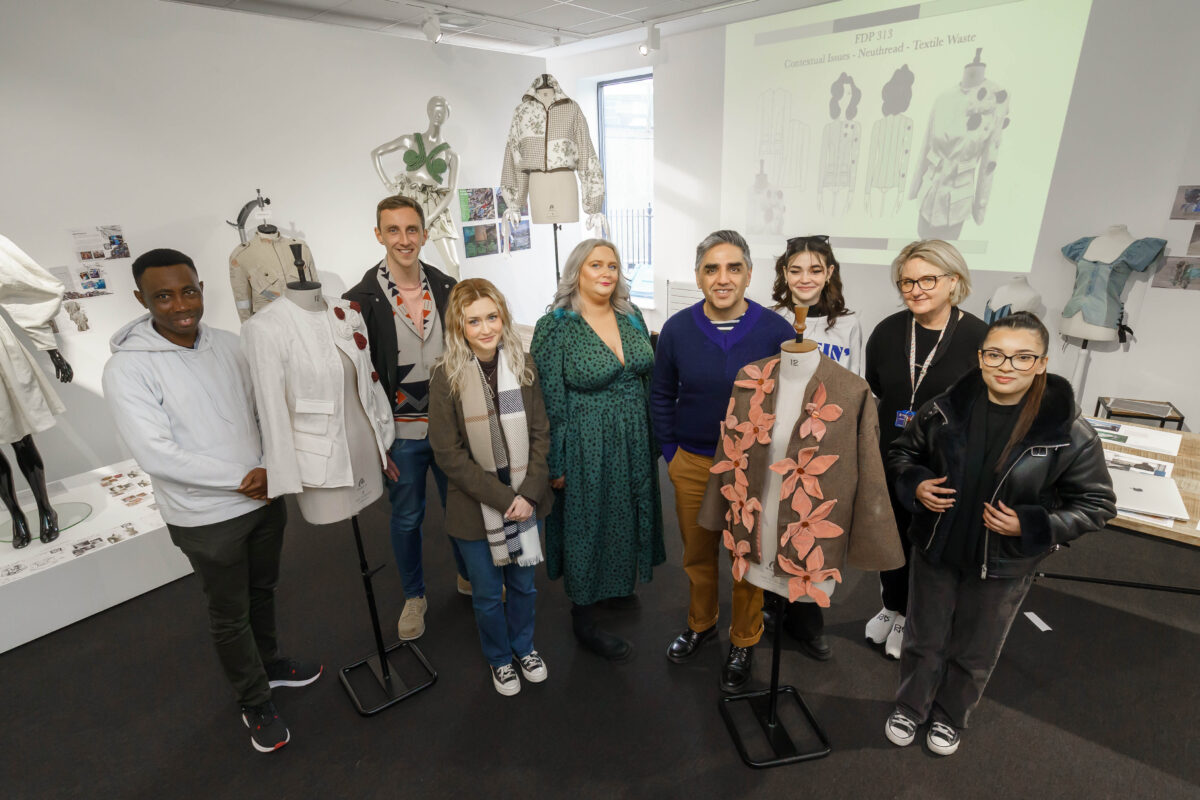 Students team up with sustainable fashion brand to tackle textiles waste