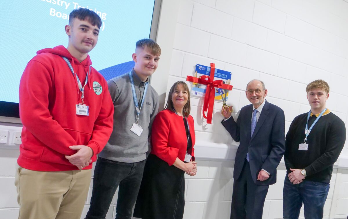 Stoke on Trent College officially launches its Construction Skills Hub and unveils its new Advanced Construction Centre