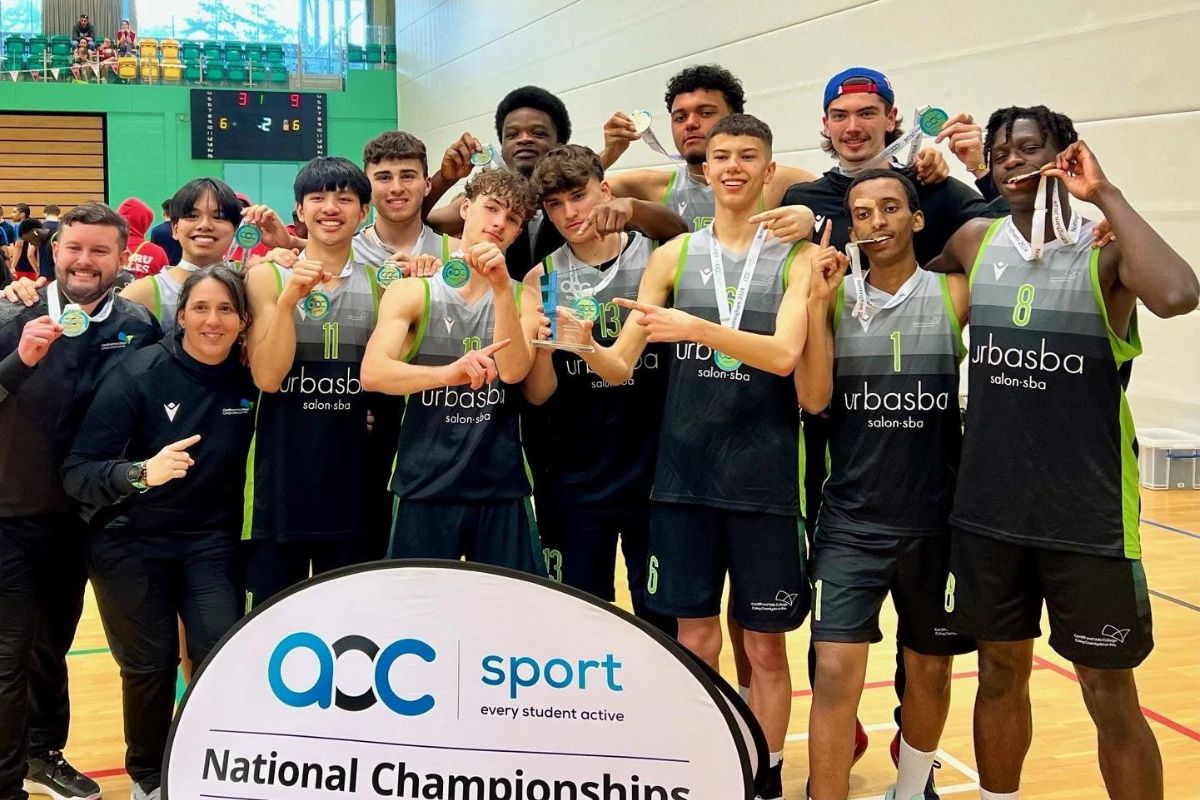 CAVC Basketball Academy become the first Welsh Association of Colleges National Champions