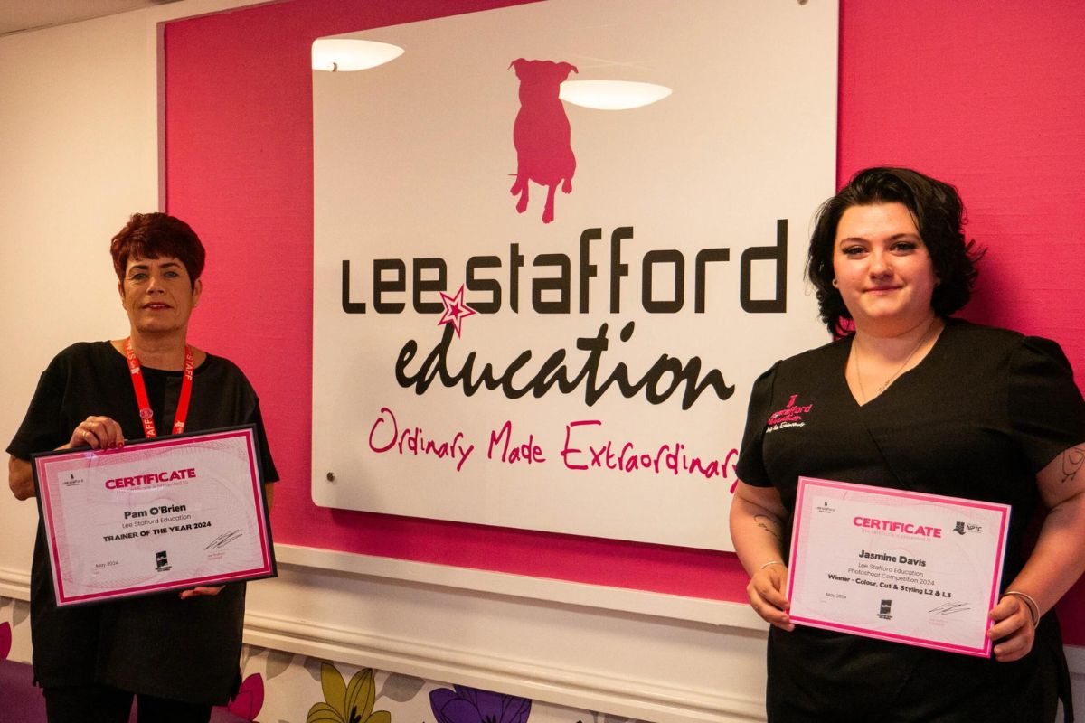 Lee Stafford Education National Hairdressing Competition Awards 2024