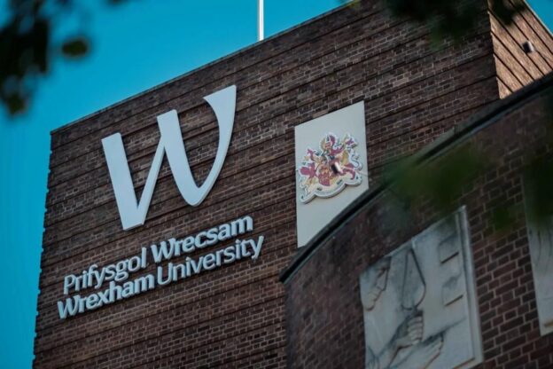 Wrexham University building