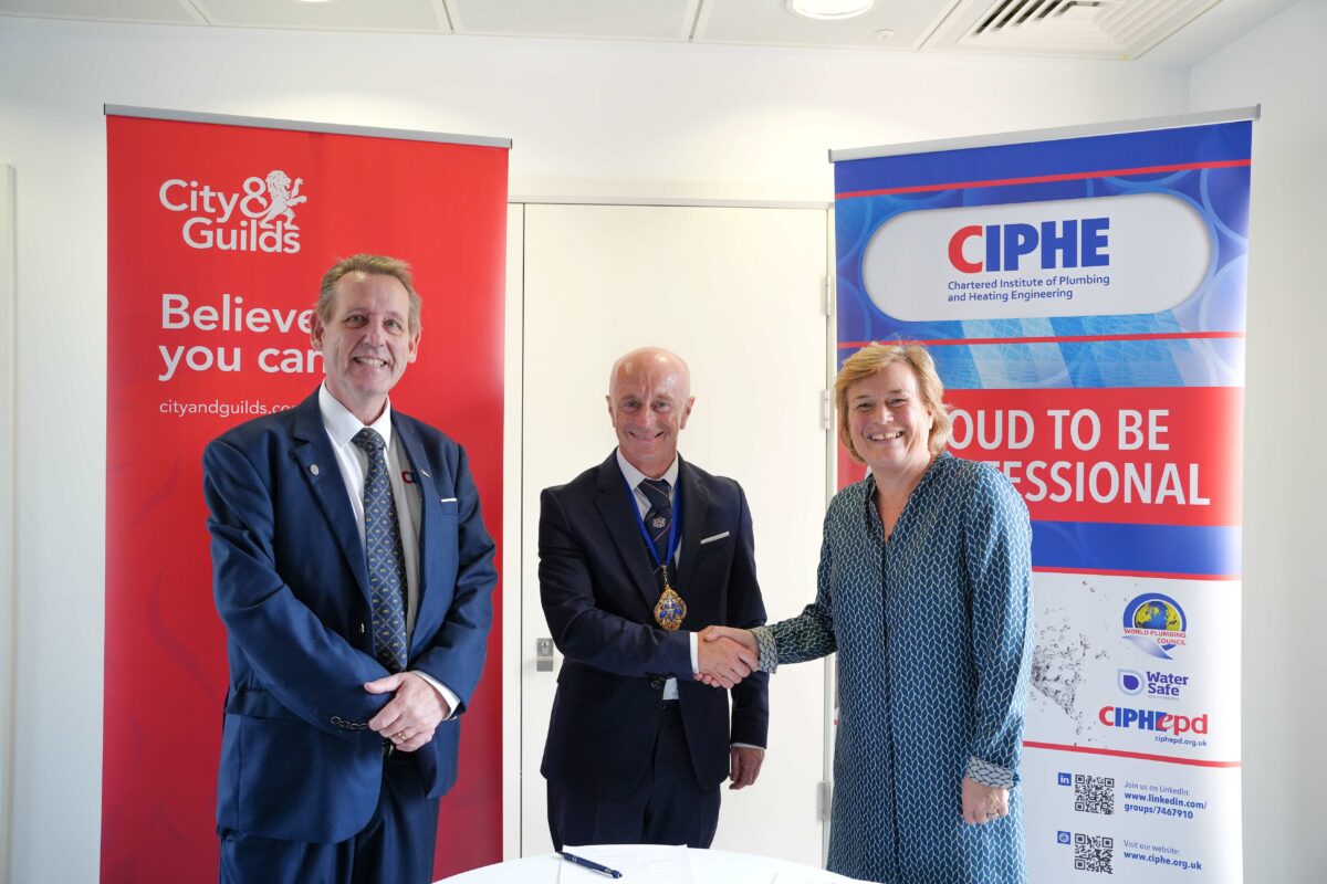 City & Guilds and CIPHE Launch Strategic Skills Alliance to Transform Plumbing and Heating Education