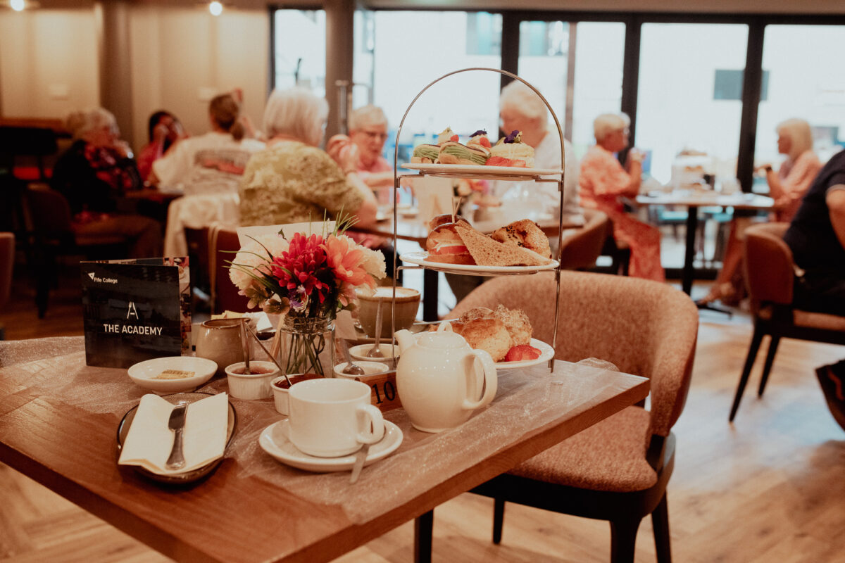 The Academy at Fife College launches afternoon tea service