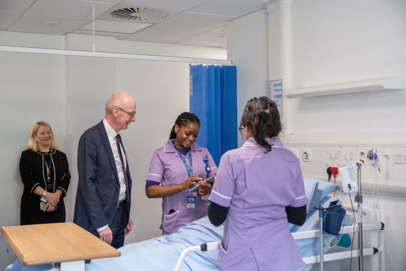 Waltham Forest College Showcases the important role colleges play in delivering skills during Secretary of State Visit