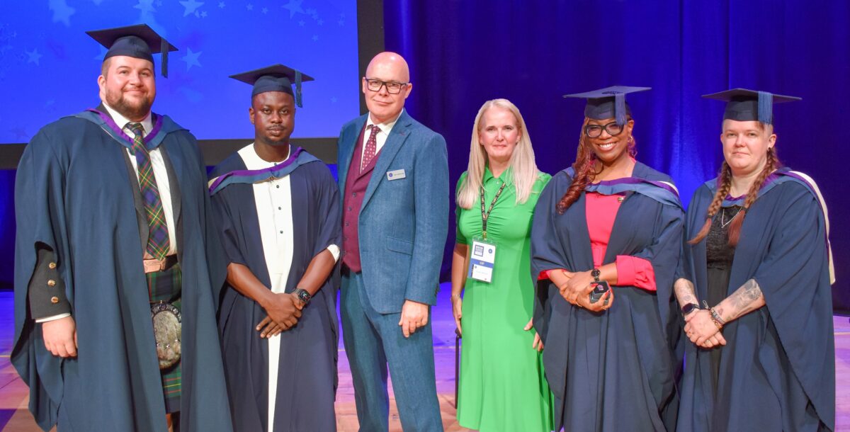 Six health and safety professionals make history as first Michael Adamson scholars to graduate