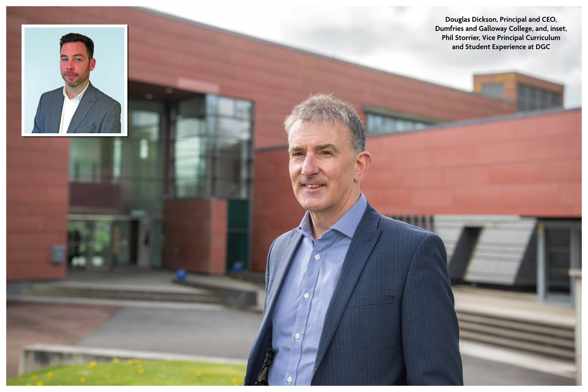 Dumfries and Galloway College success with learning platform leads to national roll-out across Scotland