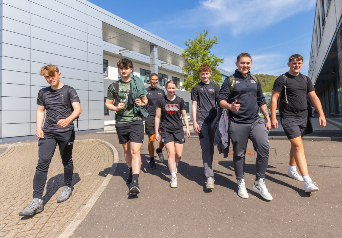 Borders College students